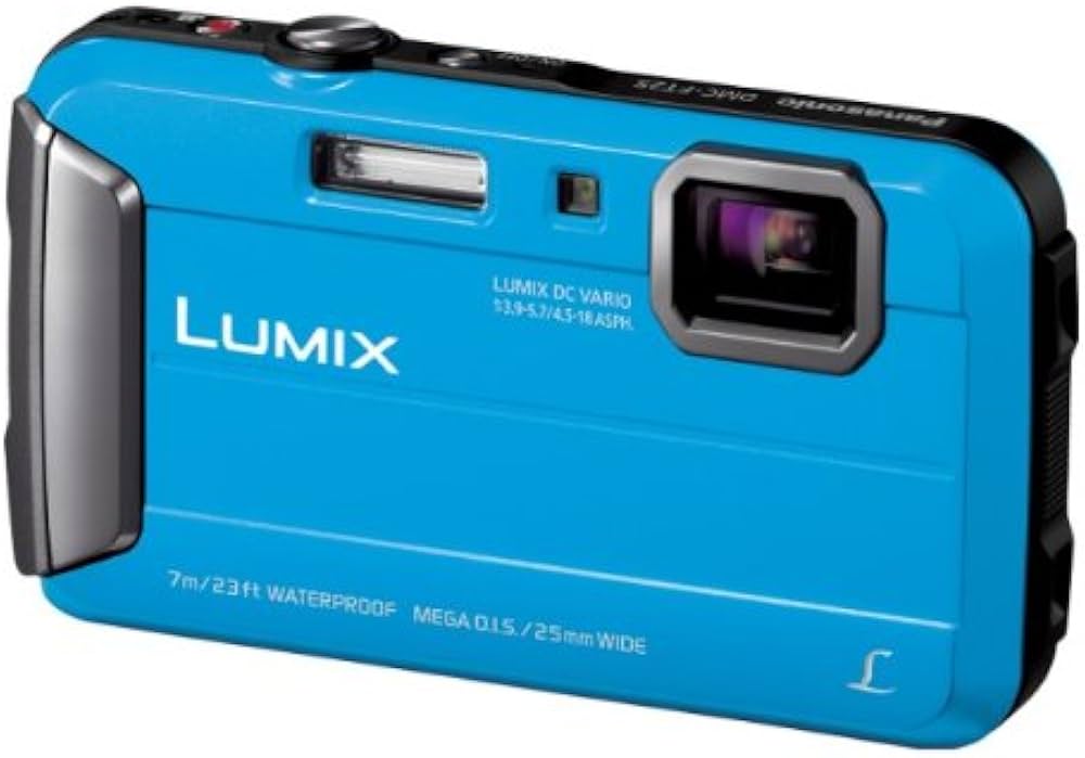 Amazon | パナソニック デジタルカメラ ルミックス FT25 防水 ブルー