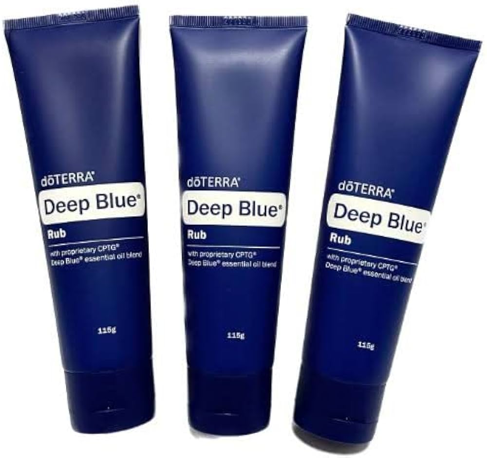 dōTERRA Deep Blue Rub 115g 3本セット doTERRAディープブルーラブ 3本