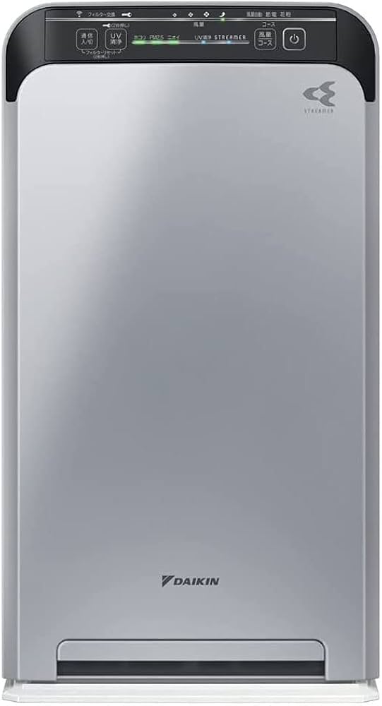 Amazon.co.jp: ダイキン UVストリーマ空気清浄機 シルバー/ホワイト
