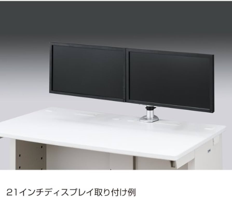 ♦️⑦SANWA SUPPLY 水平垂直モニターアーム2面 CR-LA1007 ⑦SANWA