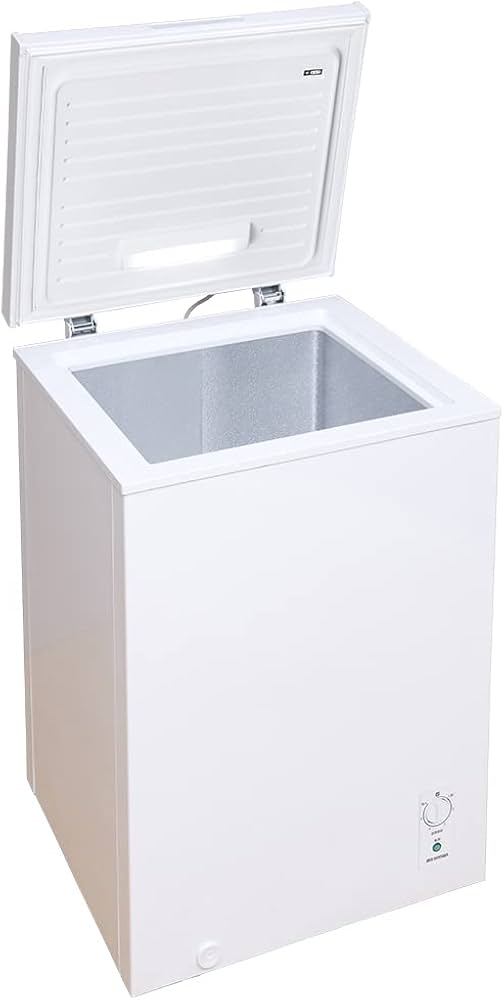 Amazon.co.jp: アイリスオーヤマ 冷凍庫 100L 上開き 静音 温度調節3