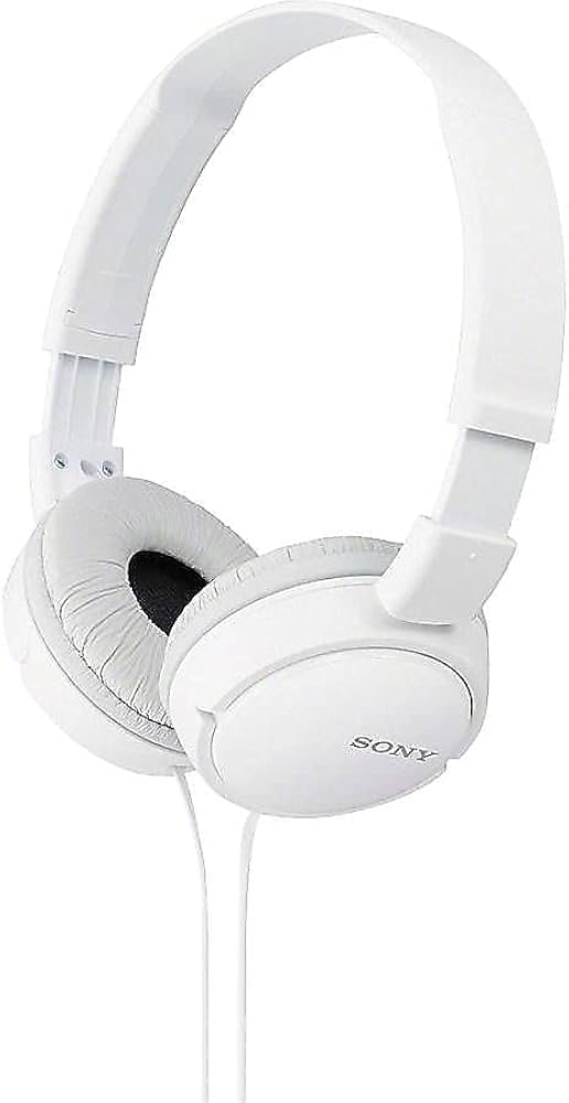 Amazon.com: Sony ZX Series Wired On-Ear Headphones, White MDR