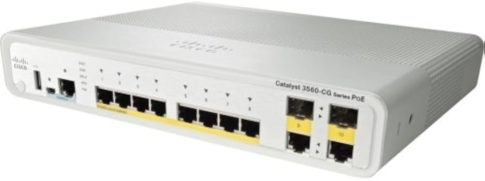 Amazon | Cisco Catalyst Ws. C3560cg. 8個 Sコンパクトスイッチ 10