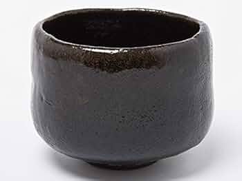 Amazon | 池田退輔 作 本間焼 黒茶碗 ikedataisuke-05 | 池田退輔 | 抹茶碗