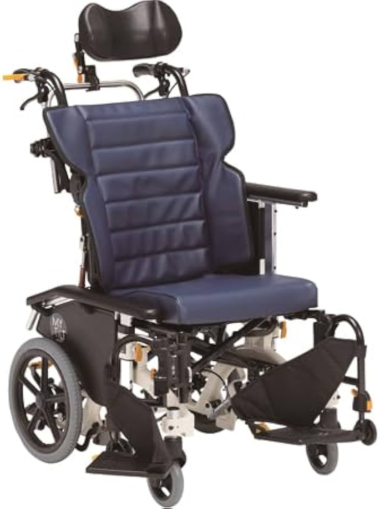 Amazon | 松永製作所 車椅子・介護用品 マイチルト・ミニ3D 紺ビニール