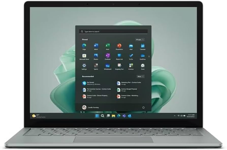 Amazon.com: Microsoft Laptop 5 13in i5 8GB 512GB Sage : Electronics