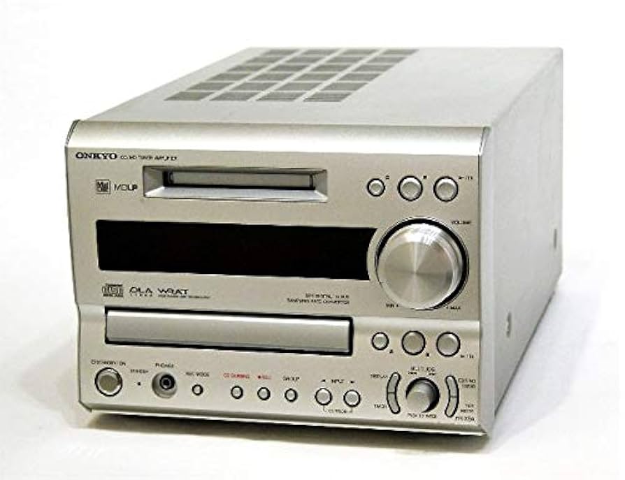 ジャンク品】 オンキョーミニコンポ INTEC185 ジャンク品】 オンキョー