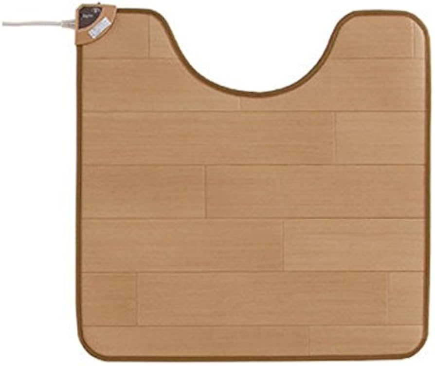 Amazon | 日本製 ホットトイレマット ナチュラルブラウン | Sugiyama