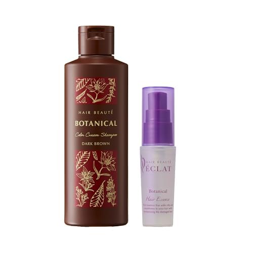 Amazon.co.jp: [Set] Botanical Color Cream Shampoo Dark Brown (6.8