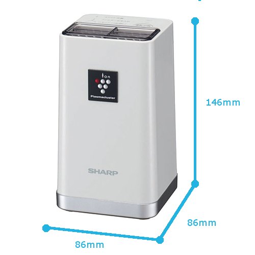 Amazon | SHARP プラズマクラスターイオン発生機 1畳タイプ ホワイト系