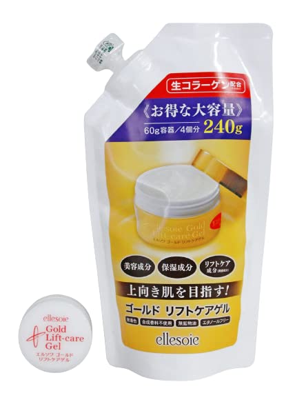 Amazon.co.jp: エルソワ化粧品(ellesoie) ゴールドリフトケアゲル 年齢