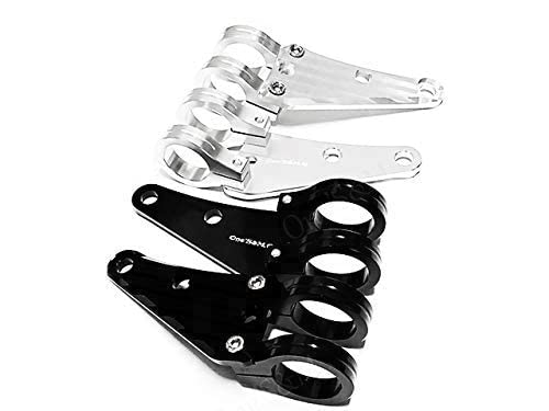 Amazon | ゆ H7-32BK ジュラルミン CNC ヘッドライトステー 32φ 32mm