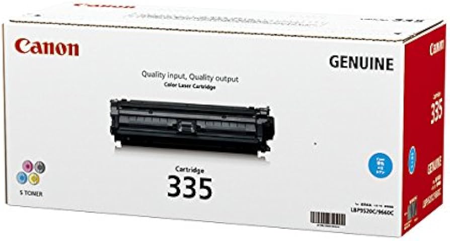 Amazon.co.jp: CANON トナーカートリッジ335 シアン 純正品 : パソコン