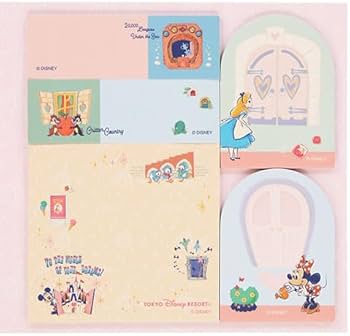 Amazon.co.jp: ディズニー ふせん ケース入り 東京ディズニーリゾート