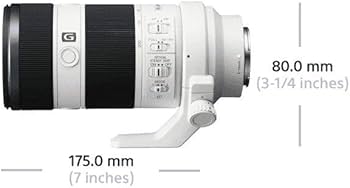 Sony SEL70200G 70-200mm f/4.0 G OSS E Mount Lens | Amazon.com.br