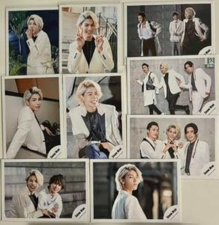 Amazon.co.jp: Snow Man ラウール 公式写真 Photo 9枚セット デビュー