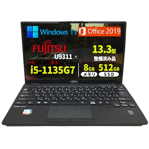 Amazon | 【整備済み品】富士通 ノートパソコン 超軽量738g LIFEBOOK