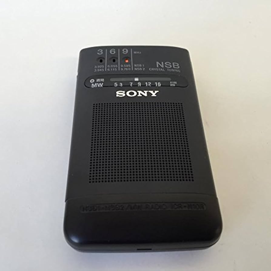 Amazon.co.jp: SONY ラジオNIKKEI/AMポケッタブルラジオ ICR-N10R