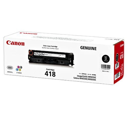 Amazon.co.jp: CANON トナーカートリッジ418 ブラック 純正品