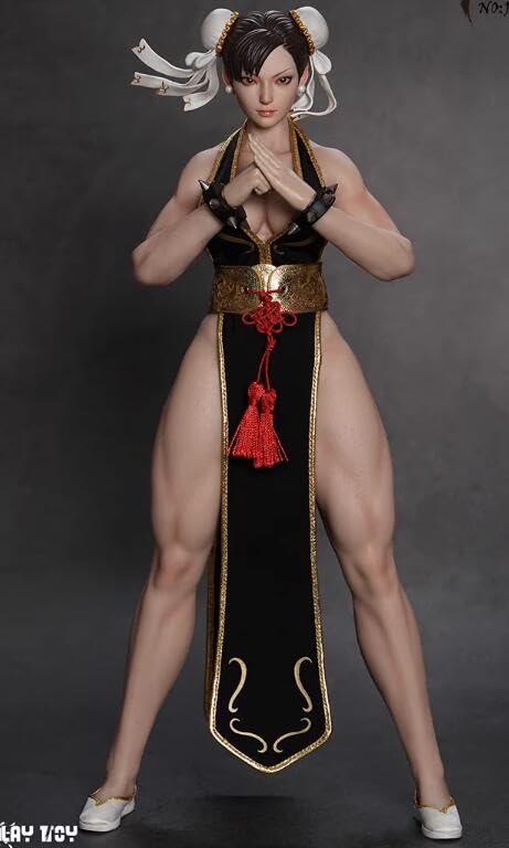 Amazon.co.jp: PLAY TOY 1/6 格闘女神2.0シリーズ 春チャン シームレス