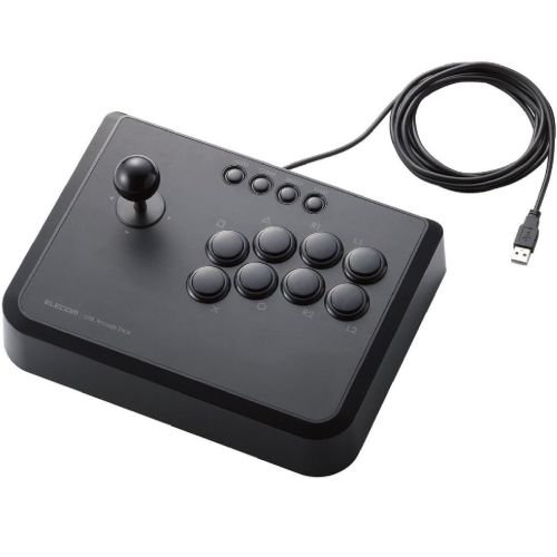 Amazon.co.jp: ELECOM PS3 USBアーケードスティック 10ボタン 連射機能