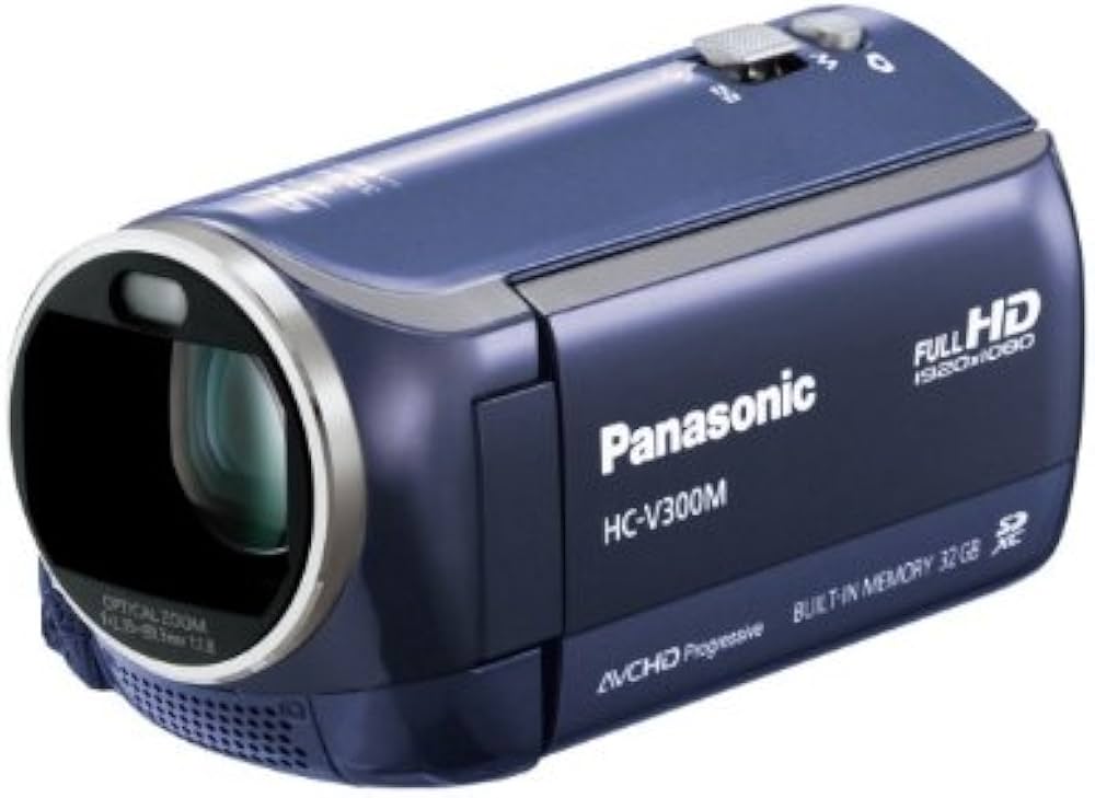 Amazon.co.jp: Panasonic HC-V300M-A Digital HD Video Camera V300