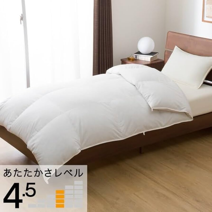 Amazon｜ニトリ(NITORI) グレーダックダウン50%使用 羽毛掛け布団 S-1