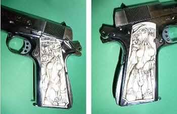 Amazon.co.jp: ガバメントぐり子さん 各社M1911用レリーフグリップ