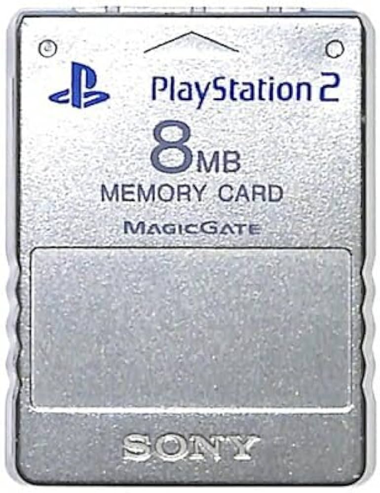 Amazon | PlayStation 2 専用メモリーカード (8MB) サテン・シルバー