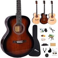 Amazon | Mademu マホガニー単板 アコースティックギター フォーク