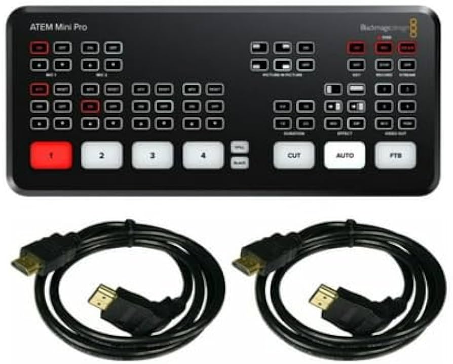 Amazon.com: Blackmagic Design ATEM Mini Pro HDMI Live Stream