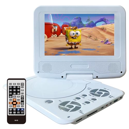 Amazon | ASTEX 7インチ ポータブルDVDプレーヤー 車載対応 フルセット