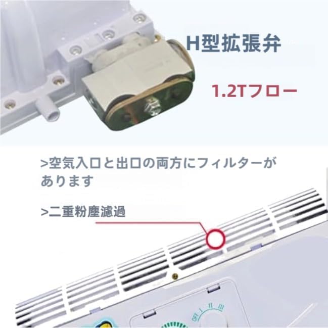 Amazon | OXIZER 12V、24V RV エアコン,スポットクーラー ダクト付