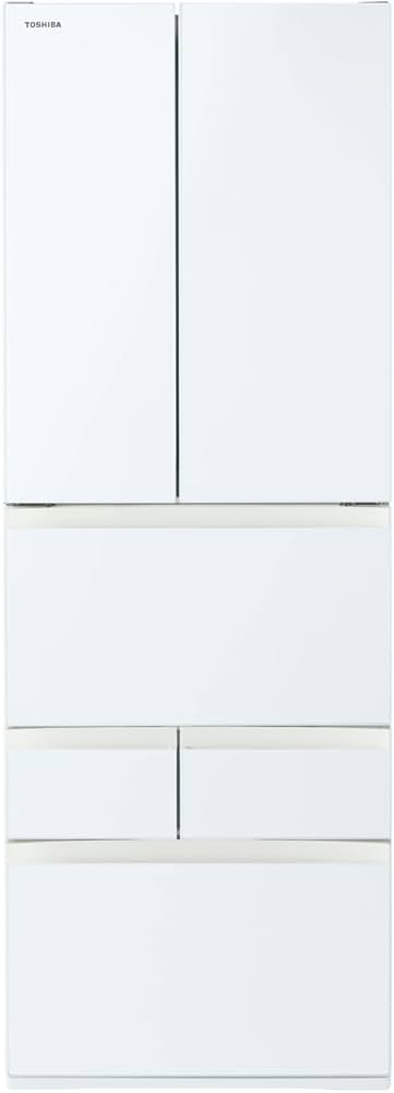 Amazon | 東芝 冷蔵庫 幅65.0㎝ 509L フレンチドア GR-V510FK(EW