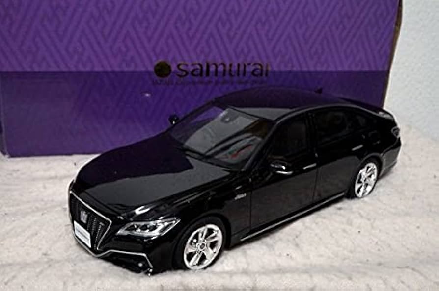 Amazon | 京商 サムライ トヨタ クラウン 3.5RS 1/18 ミニカー 黒