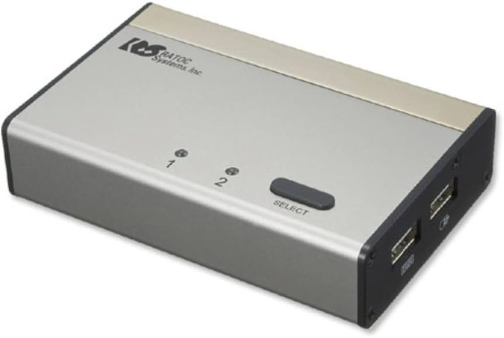 Amazon.co.jp: ラトックシステム パソコン自動切替器 USB接続DVI/Audio