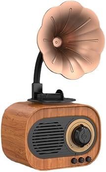Amazon.co.jp: ポータブルミニ蓄音機 レトロスピーカー スピーカー