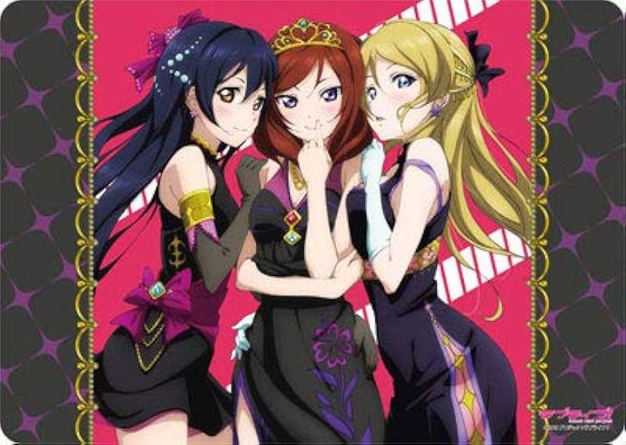 Amazon.co.jp: キャラクター万能ラバーマット ラブライブ! 真姫・海未