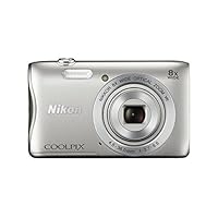 Amazon | Nikon デジタルカメラ COOLPIX S3700 シルバー 光学8倍ズーム