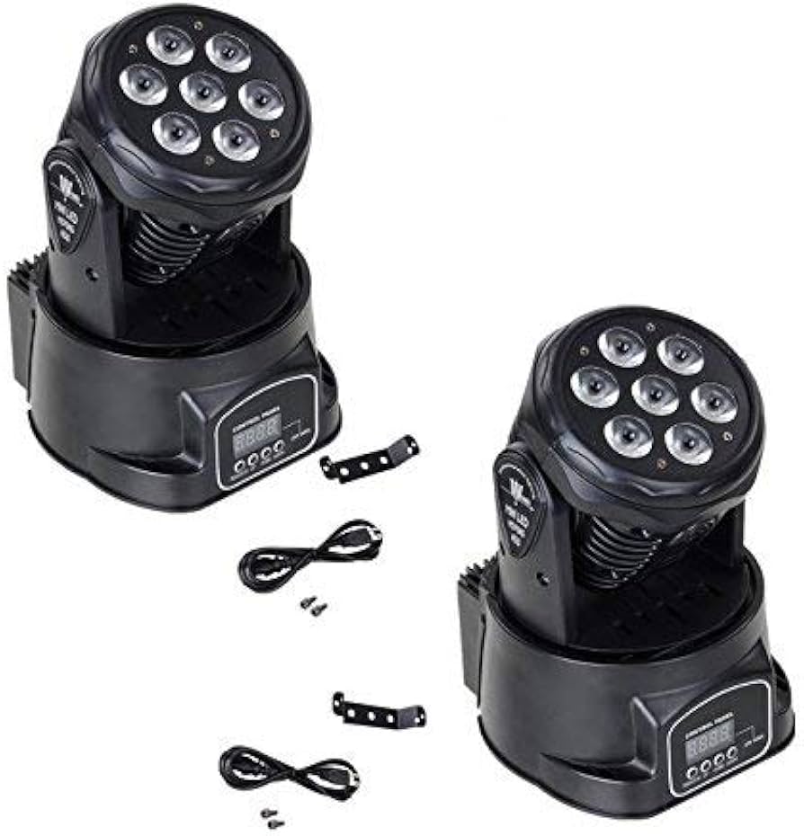 Amazon.com: 60W Moving Head Lights 6 IN1 DMX-512 16/18 Channels