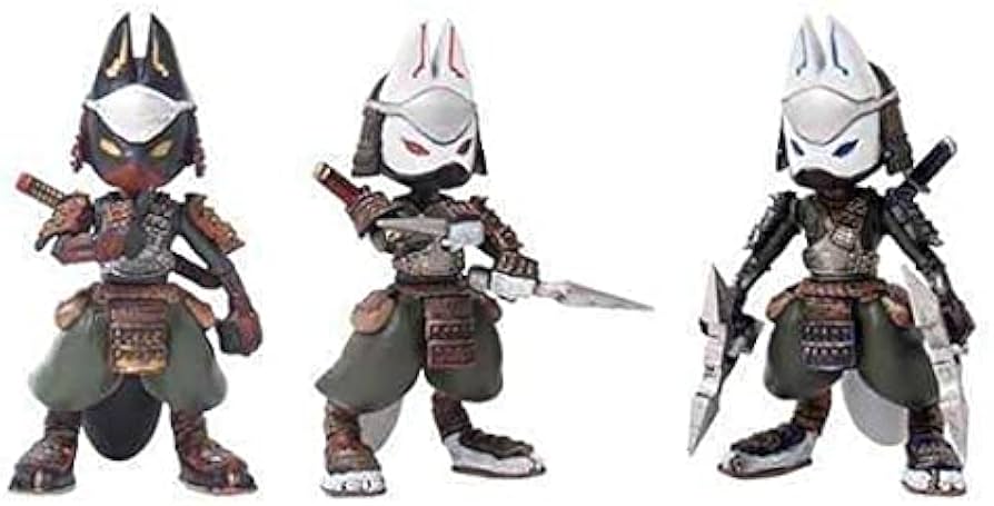 Amazon | 電脳大工 忍者狐 全3種セット 三頭身 狐獣人×忍 カプセルトイ