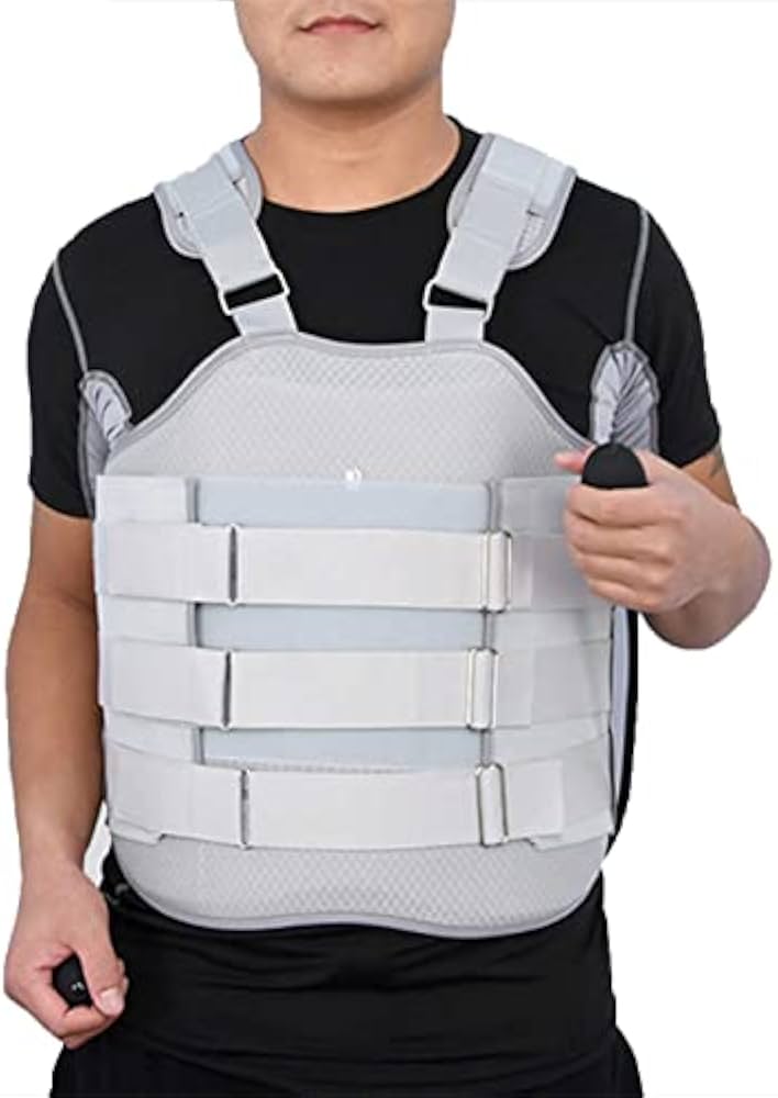 Amazon | 胸腰椎固定装具、フルバックサポート装具、胸椎後弯姿勢矯正