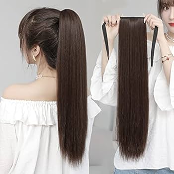 Amazon.co.jp: レディース ポニーテール ウィッグ つけ毛 ロング