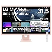 Amazon.co.jp: LG スマートモニター / 32SR50F-P/MyView Smart Monitor