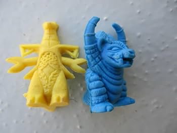 Amazon | ガチャ 当時物 ウルトラ怪獣 ガメラ怪獣 消しゴム人形 計7点