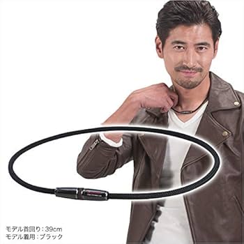 Amazon | ファイテン RAKUWAネックX100 カーボン ブラック 50cm