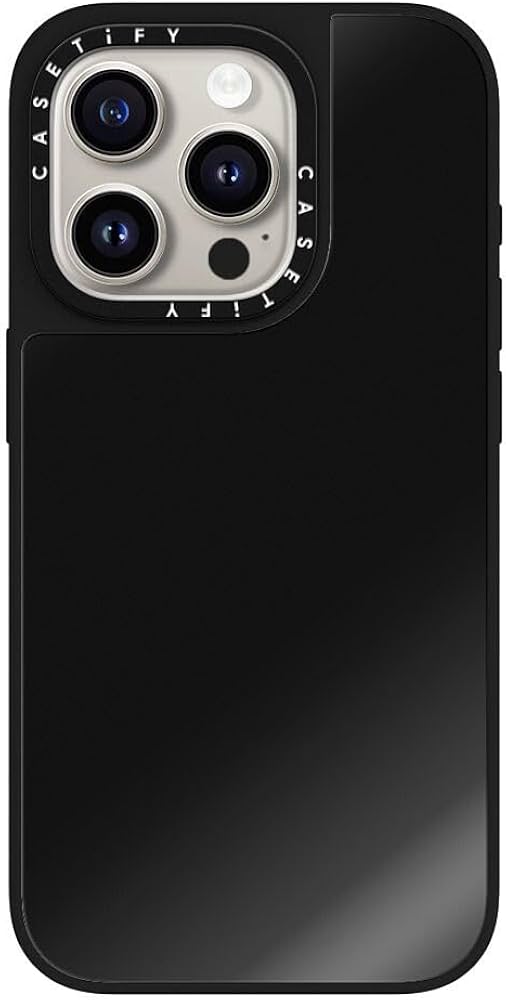 Amazon.com: CASETiFY Mirror iPhone 15 Pro Case [Reflective / 4.9ft