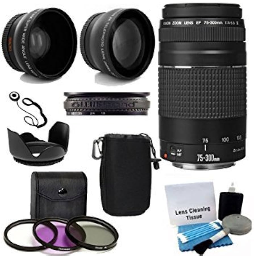 Amazon.com : Canon EF 75-300mm f/4-5.6 III Telephoto Zoom Lens