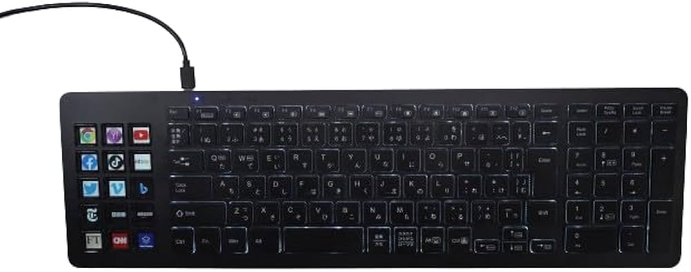 Amazon.co.jp: HSV298 キーボード 左手デバイス ショートカットキー 15