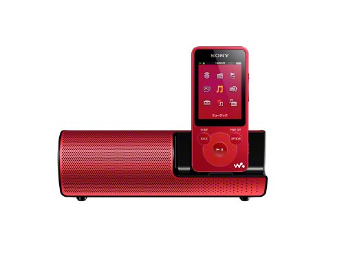 Amazon | SONY ウォークマン Eシリーズ スピーカー付 4GB レッド NW